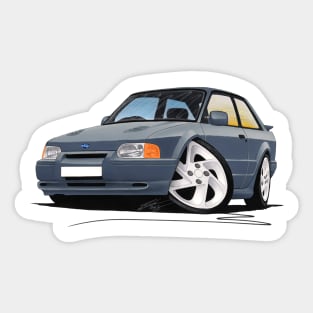 Ford Escort RS Turbo S2 Grey Sticker